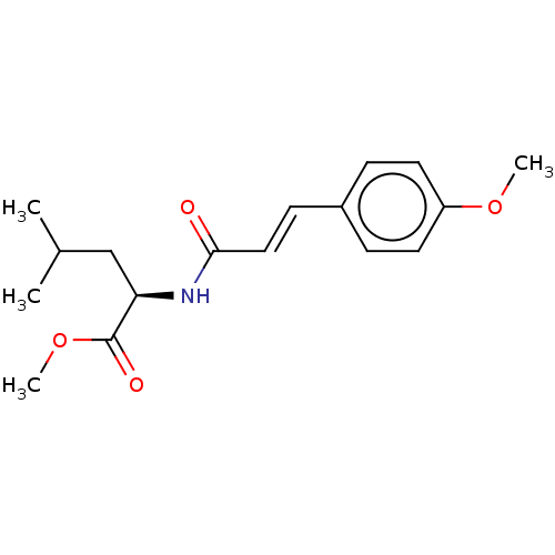 Chemical structure of BindingDB Monomer ID 253781