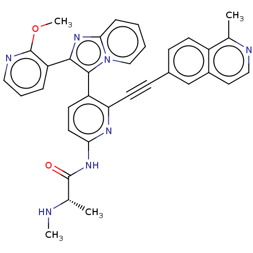 Chemical structure of BindingDB Monomer ID 254006
