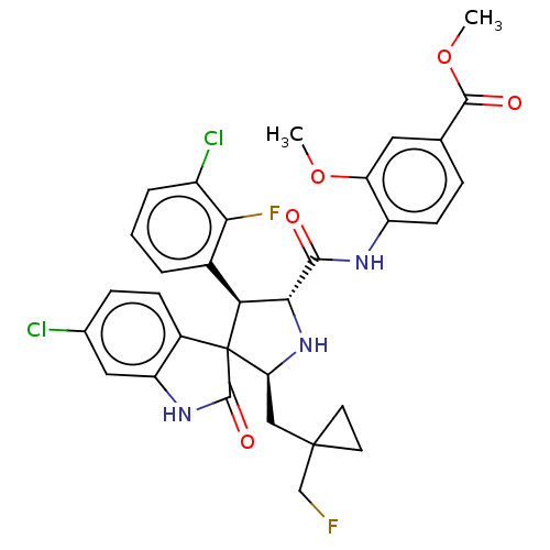 Chemical structure of BindingDB Monomer ID 254021