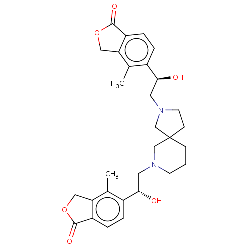 Chemical structure of BindingDB Monomer ID 254069