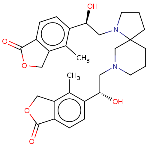 Chemical structure of BindingDB Monomer ID 254073