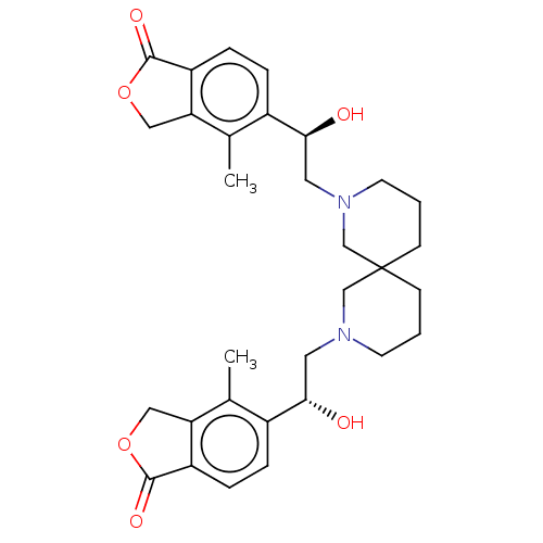 Chemical structure of BindingDB Monomer ID 254074