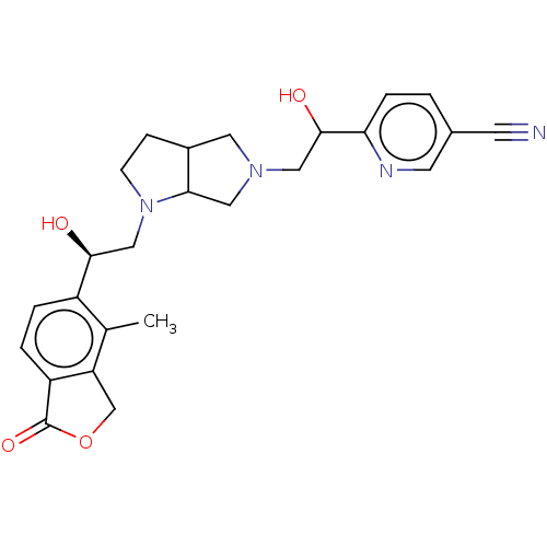 Chemical structure of BindingDB Monomer ID 254075