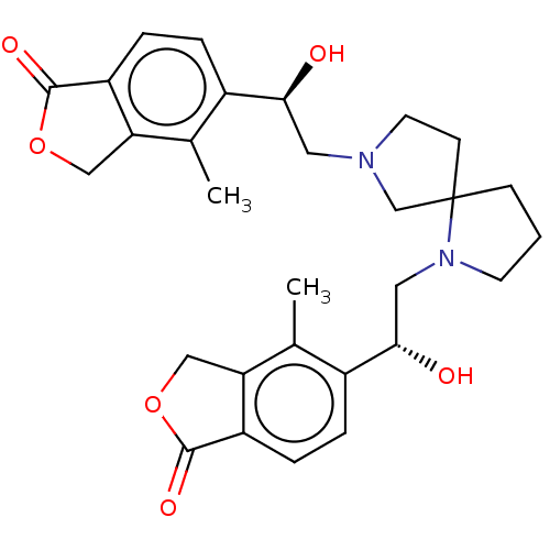 Chemical structure of BindingDB Monomer ID 254078