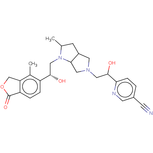 Chemical structure of BindingDB Monomer ID 254079