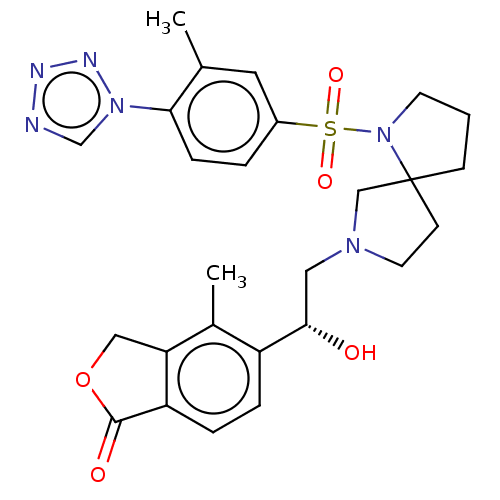 Chemical structure of BindingDB Monomer ID 254086