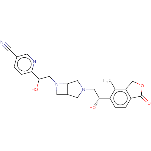 Chemical structure of BindingDB Monomer ID 254091