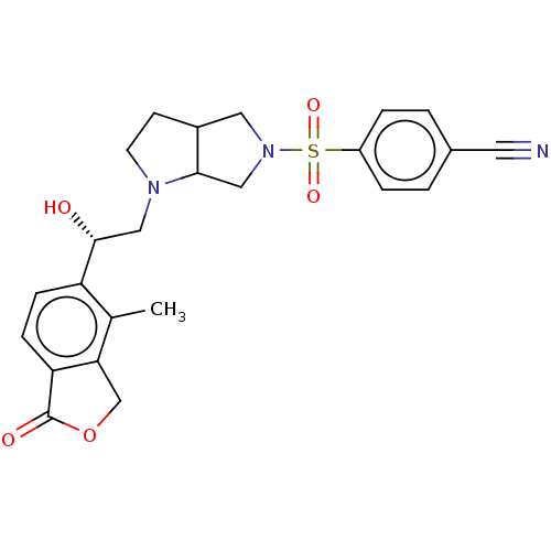 Chemical structure of BindingDB Monomer ID 254096