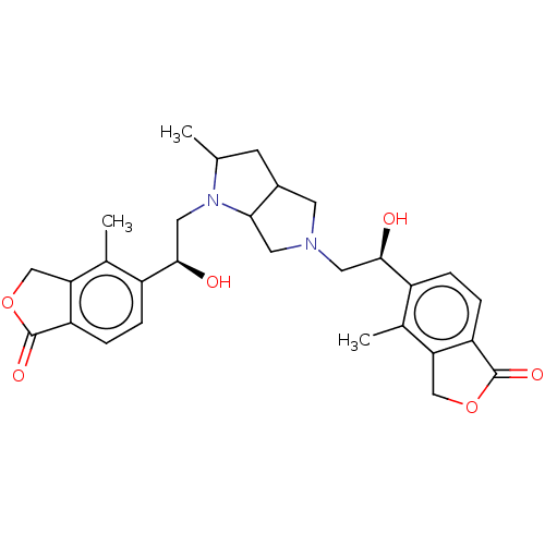 Chemical structure of BindingDB Monomer ID 254099