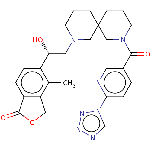Chemical structure of BindingDB Monomer ID 254100