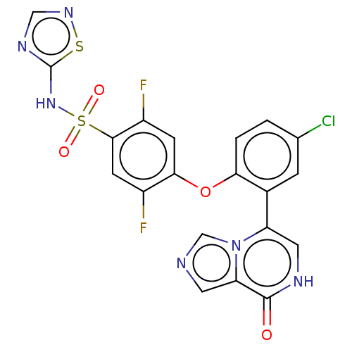 Chemical structure of BindingDB Monomer ID 254107