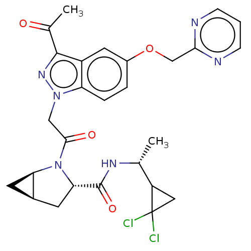 Chemical structure of BindingDB Monomer ID 254454