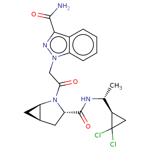 Chemical structure of BindingDB Monomer ID 254458