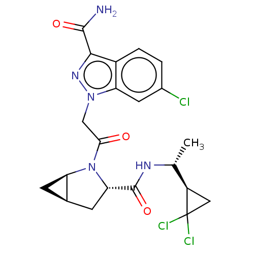 Chemical structure of BindingDB Monomer ID 254471