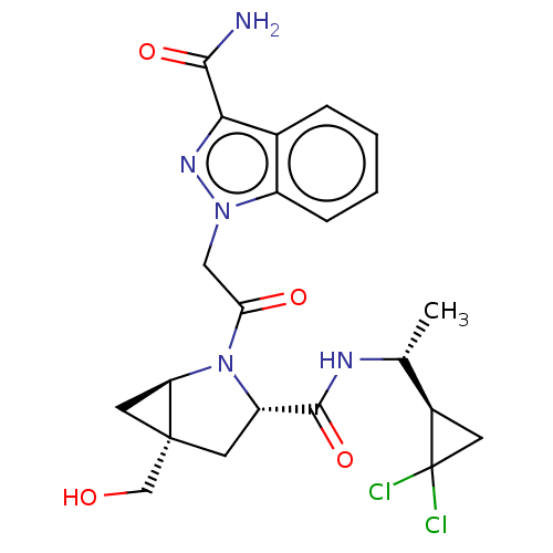 Chemical structure of BindingDB Monomer ID 254479