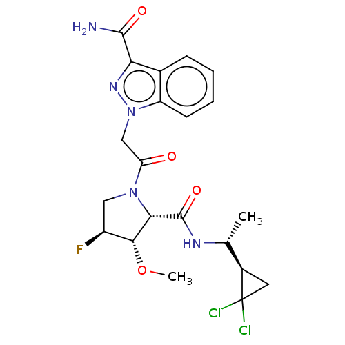 Chemical structure of BindingDB Monomer ID 254481