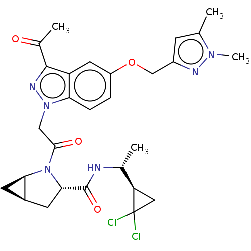 Chemical structure of BindingDB Monomer ID 254485