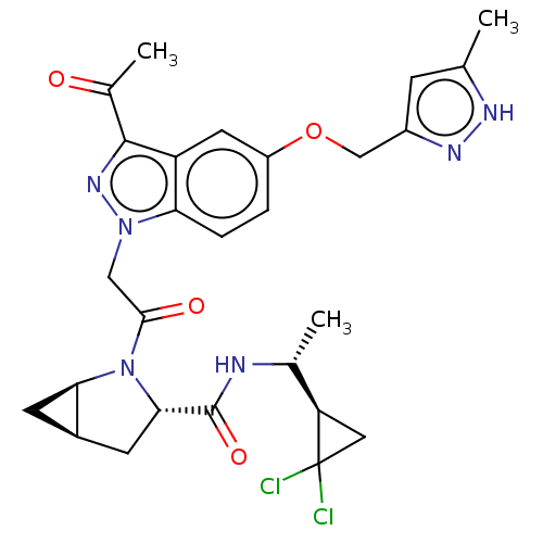 Chemical structure of BindingDB Monomer ID 254486