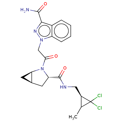 Chemical structure of BindingDB Monomer ID 254496