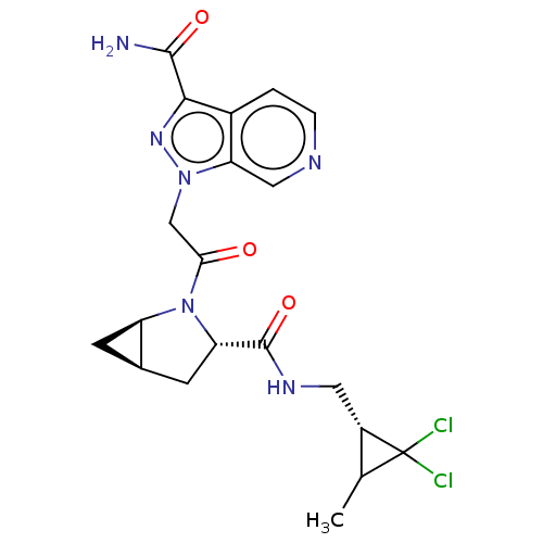 Chemical structure of BindingDB Monomer ID 254501