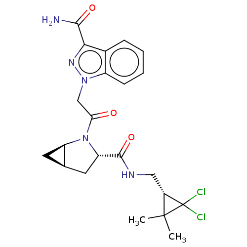 Chemical structure of BindingDB Monomer ID 254529