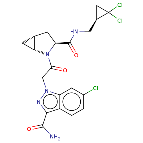 Chemical structure of BindingDB Monomer ID 254536