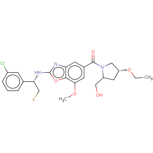 Chemical structure of BindingDB Monomer ID 254905
