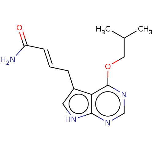 Chemical structure of BindingDB Monomer ID 254974