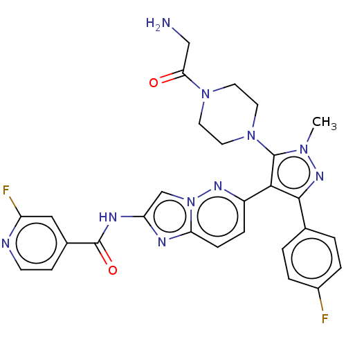 Chemical structure of BindingDB Monomer ID 255164