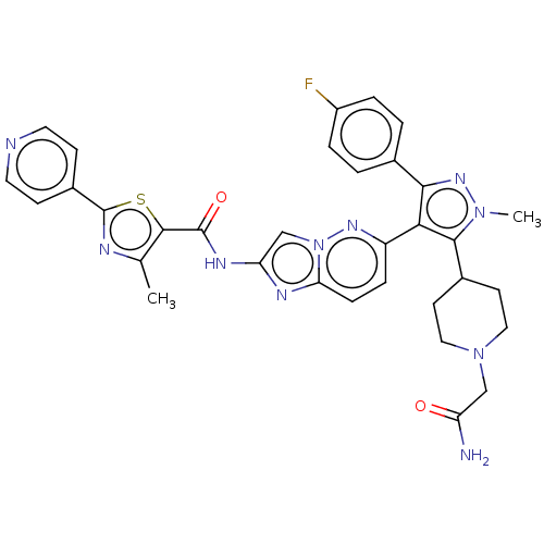 Chemical structure of BindingDB Monomer ID 255225