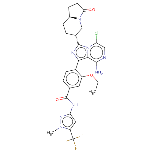 Chemical structure of BindingDB Monomer ID 255384