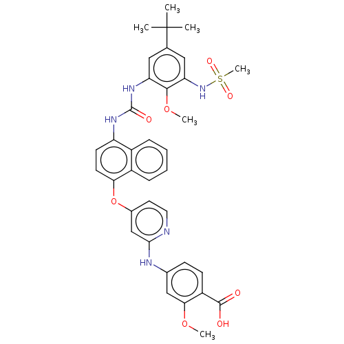 Chemical structure of BindingDB Monomer ID 255476