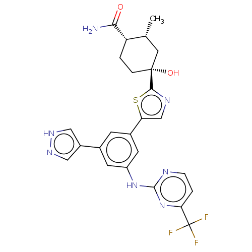 Chemical structure of BindingDB Monomer ID 255550