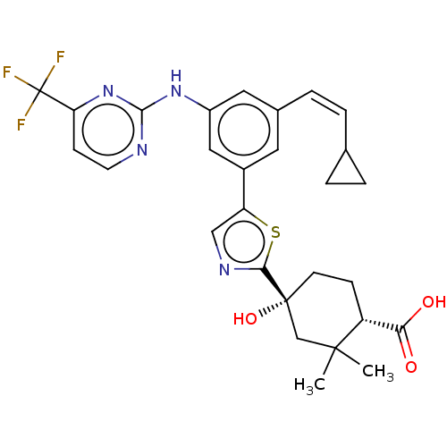 Chemical structure of BindingDB Monomer ID 255580