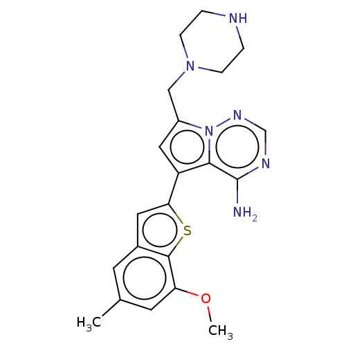 Chemical structure of BindingDB Monomer ID 255616