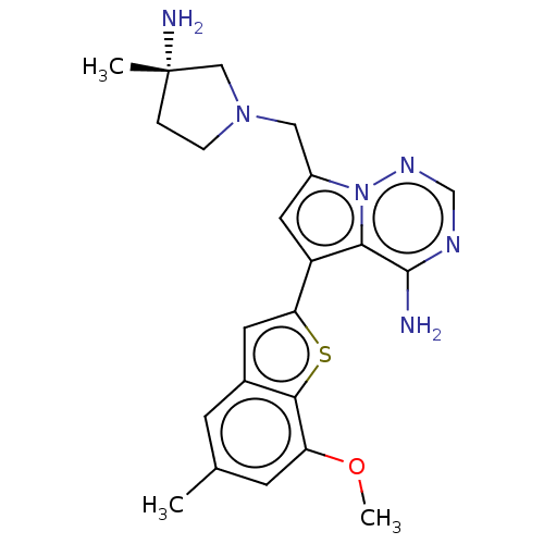 Chemical structure of BindingDB Monomer ID 255620