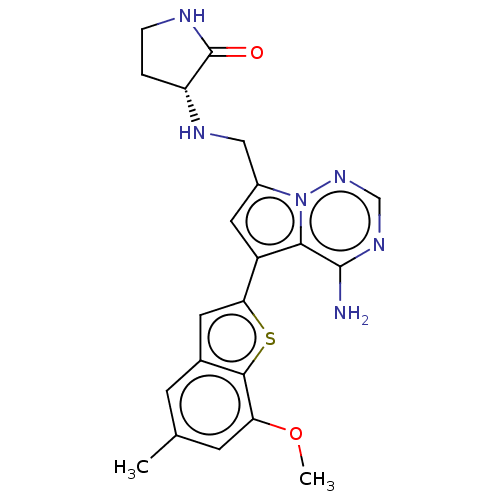 Chemical structure of BindingDB Monomer ID 255621