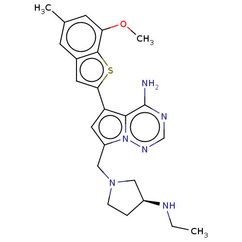 Chemical structure of BindingDB Monomer ID 255631