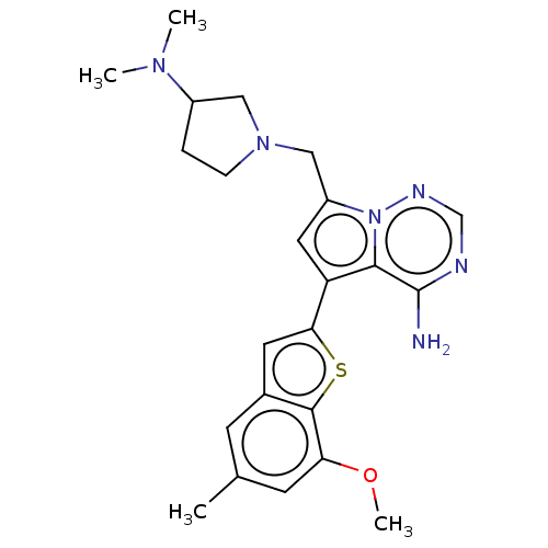 Chemical structure of BindingDB Monomer ID 255657