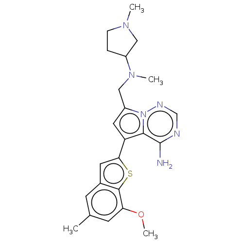 Chemical structure of BindingDB Monomer ID 255661