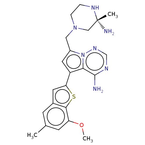Chemical structure of BindingDB Monomer ID 255669