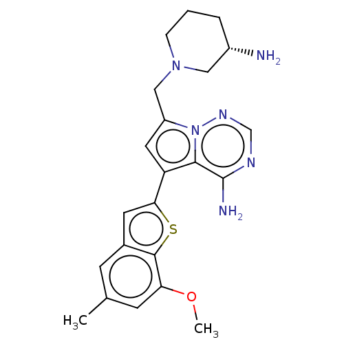 Chemical structure of BindingDB Monomer ID 255671