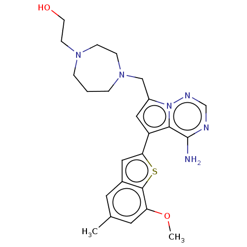 Chemical structure of BindingDB Monomer ID 255674