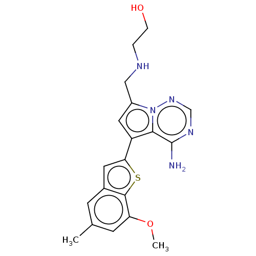 Chemical structure of BindingDB Monomer ID 255687