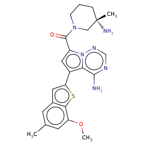 Chemical structure of BindingDB Monomer ID 255720