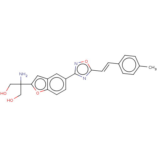 Chemical structure of BindingDB Monomer ID 255786