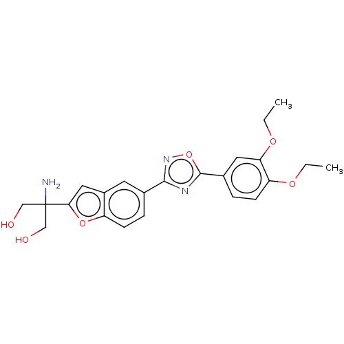 Chemical structure of BindingDB Monomer ID 255789