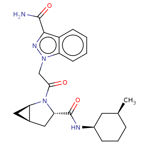 Chemical structure of BindingDB Monomer ID 256195