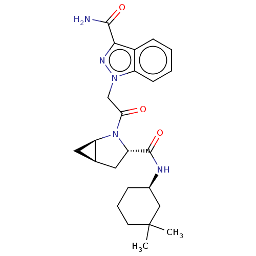 Chemical structure of BindingDB Monomer ID 256202