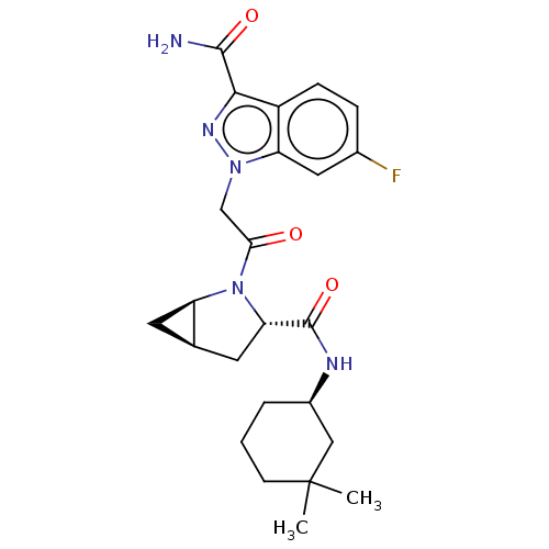 Chemical structure of BindingDB Monomer ID 256208